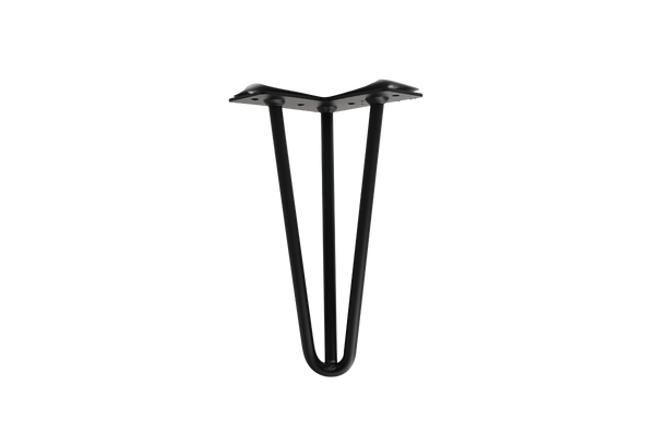 רגל סיכה 3 מוטות 12 מ"מ שחור