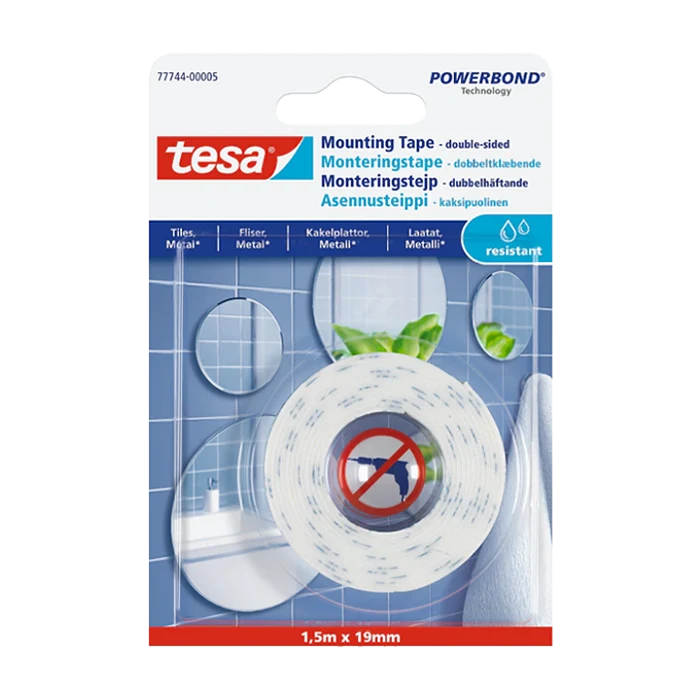 סרט דבק דו צדדי עמיד במים 77744 Tesa