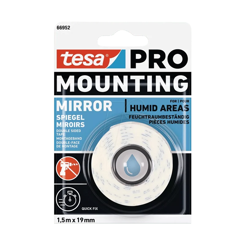 סרט דו צדדי למראות Tesa PRO 66952