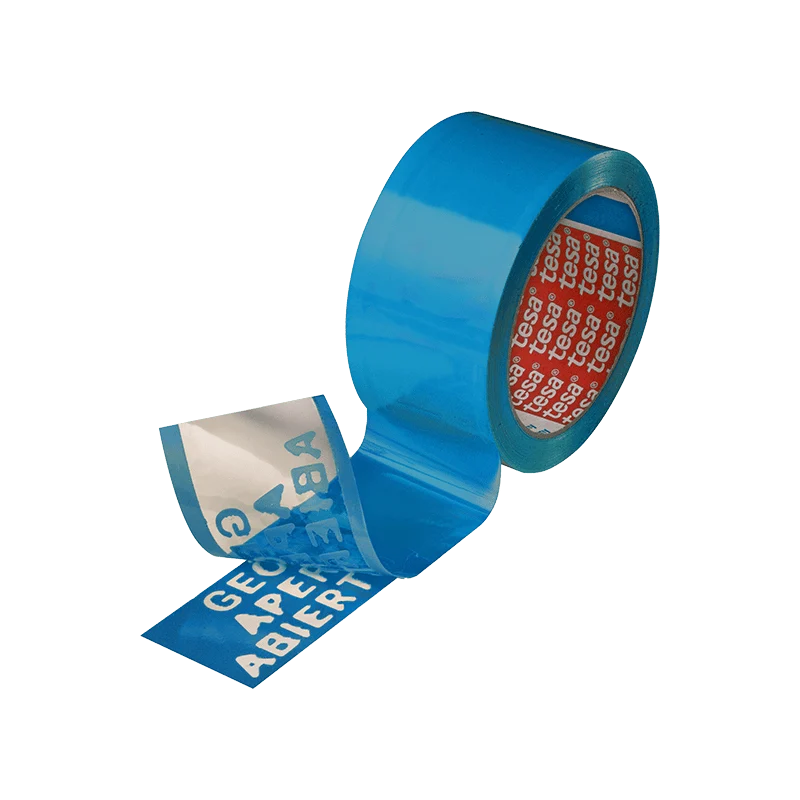 סרט אריזה כחול לזיהוי פתיחה 64007 Tesa