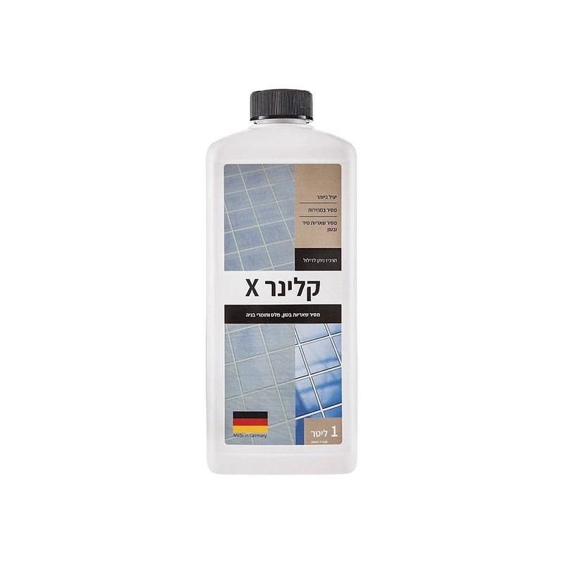 מסיר בטון - קלינר X