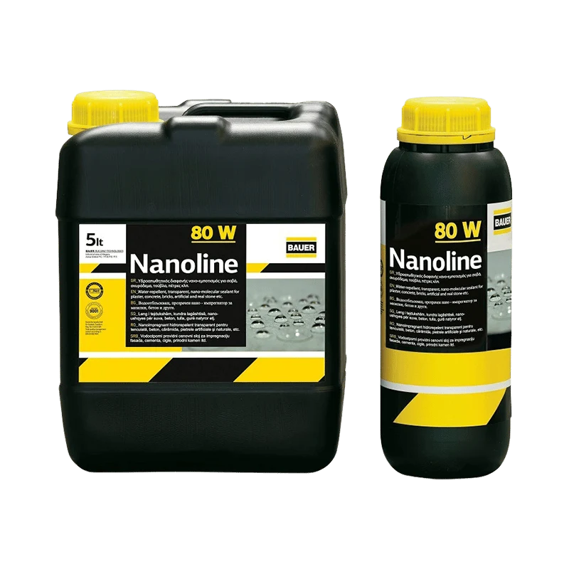 ציפוי דוחה מים למשטחים סופגים - Nanoline 80
