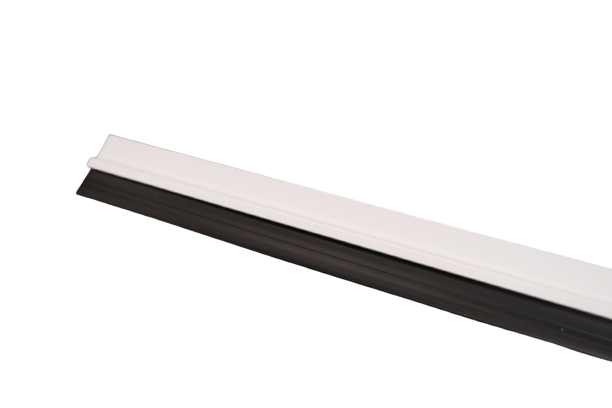 סף לדלת PVC + גומי לבן