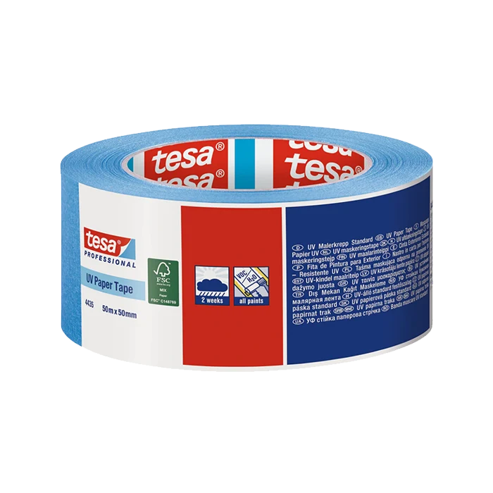 מסקינג טייפ מקצועי לצביעה בחוץ 4435 Tesa